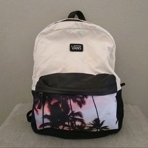 vans school bags black